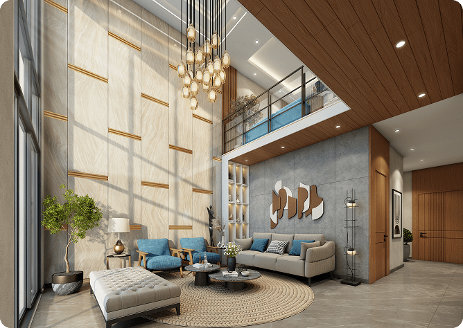 3 BHK Plan — DTC Palm Grove