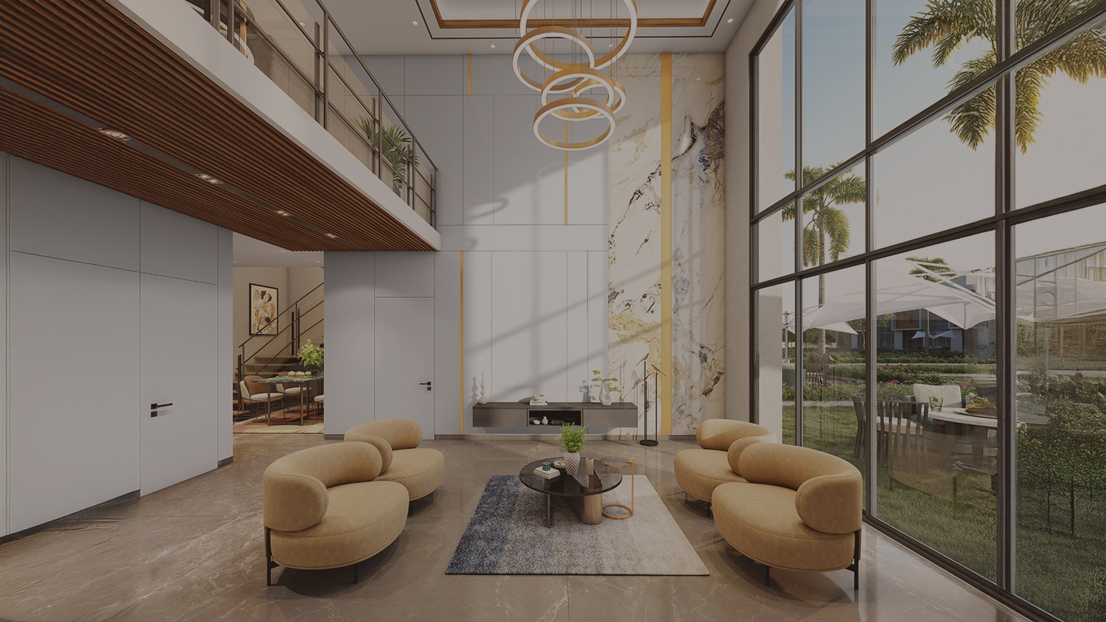 DTC Palm Grove villa living area — DTC Palm Grove